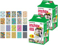 Fujifilm instax Mini Instant Film Twin Pack - Travel Sticker Frames