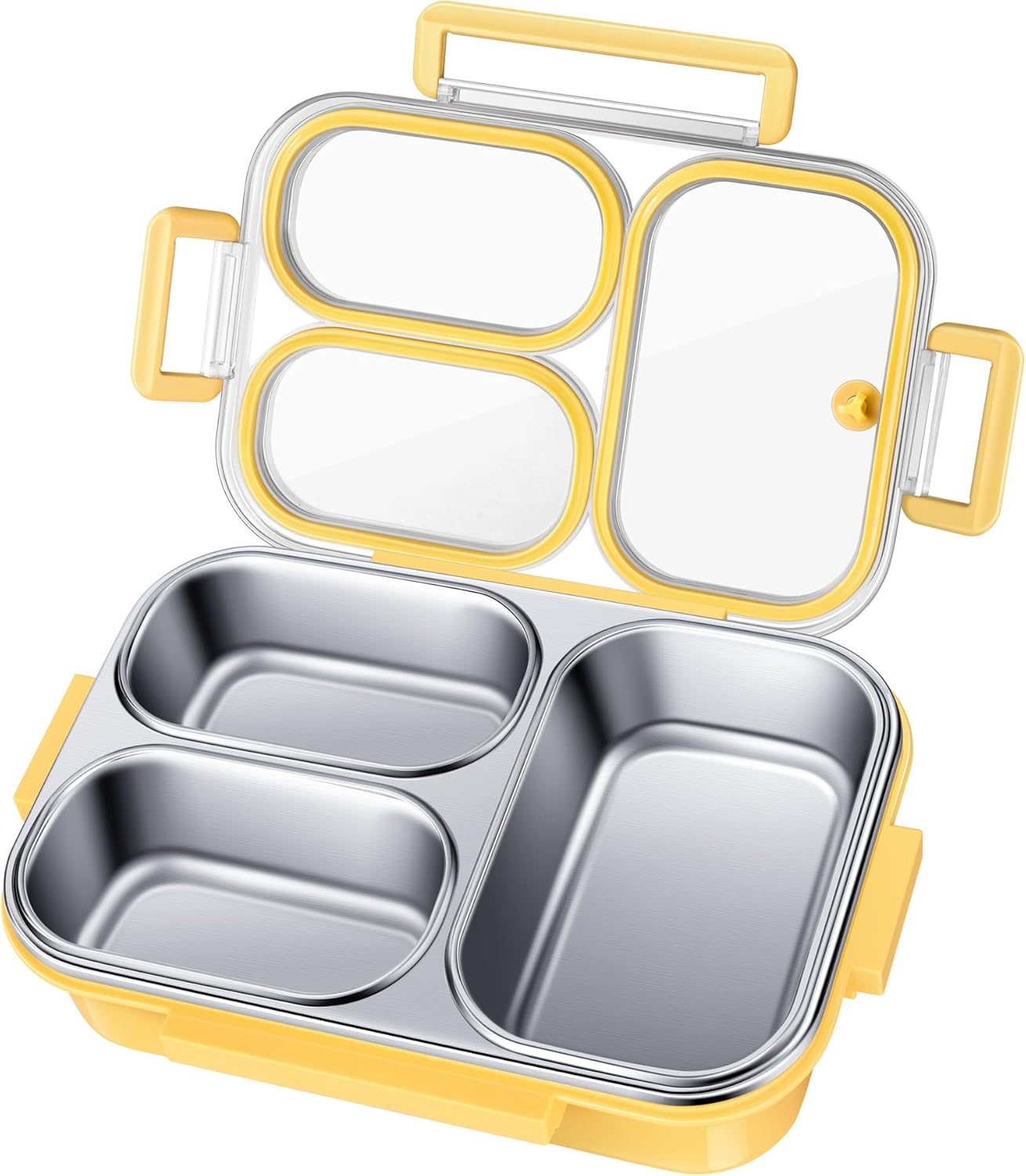Stainless Steel Lunch Box for Kids & Adults - 25 oz Leakproof