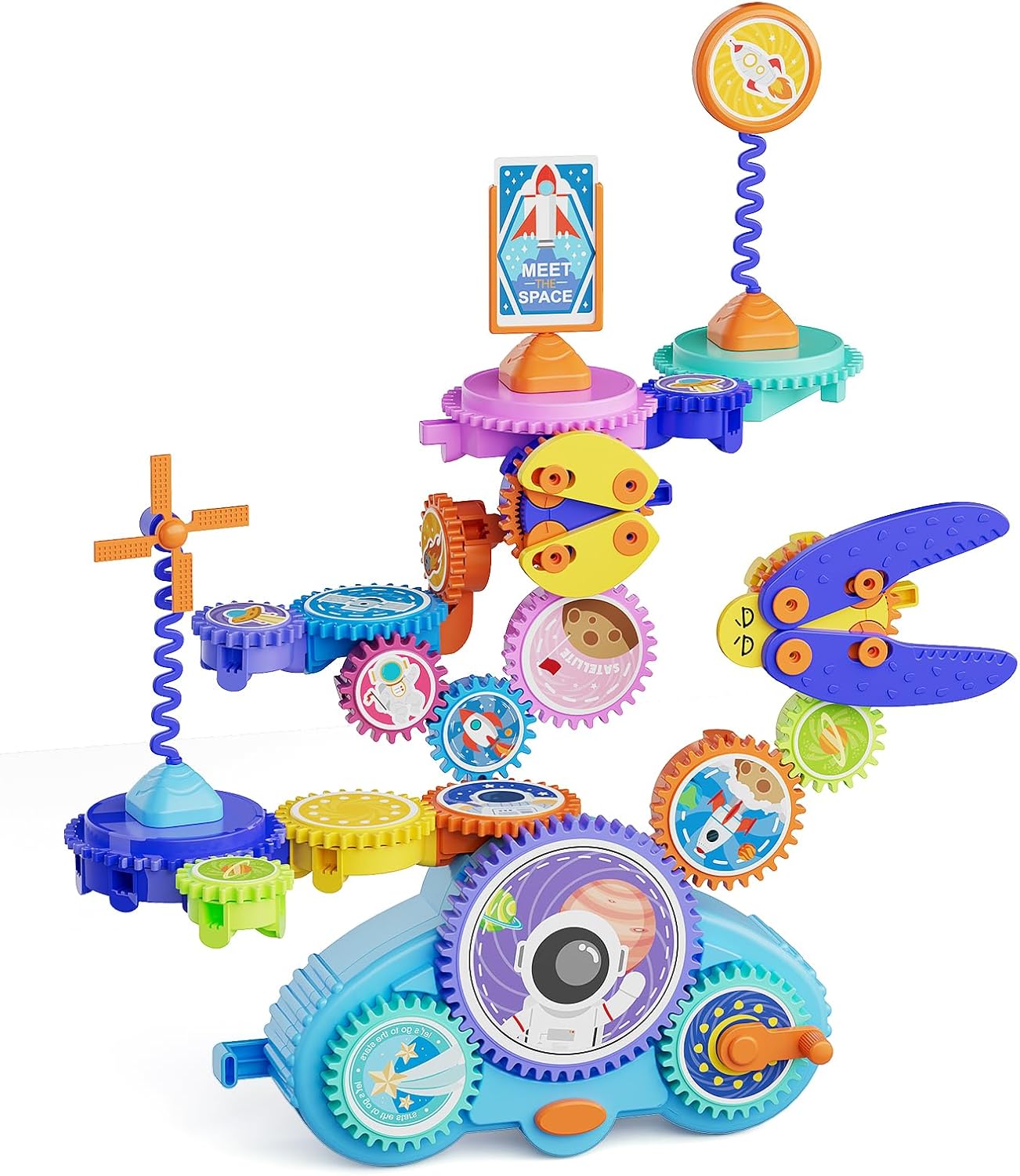 STEM Gears Toys for Kids Ages 3+, Creative Learning Fun