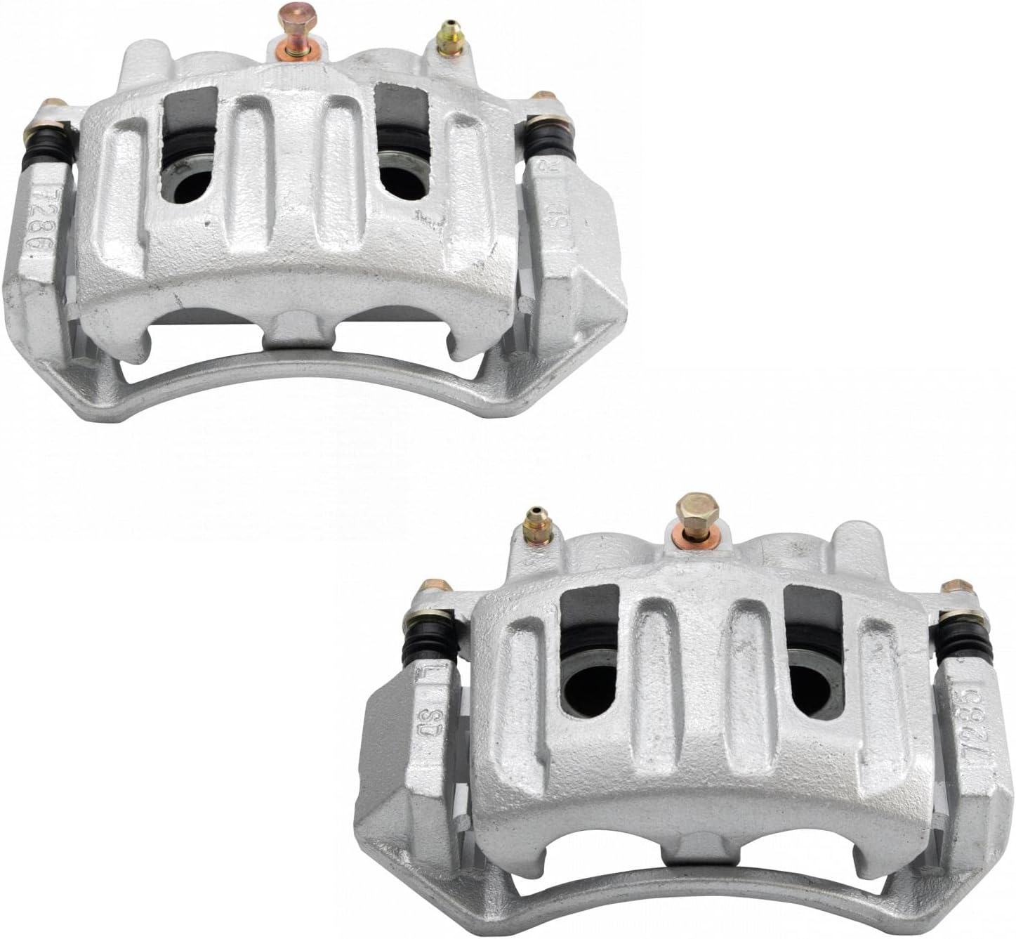 TRQ Front Brake Caliper Set for 1997-2001 Ford F-150 Models