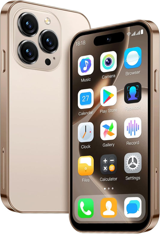 World's Smallest Mini Phone with HD Touchscreen & Face ID