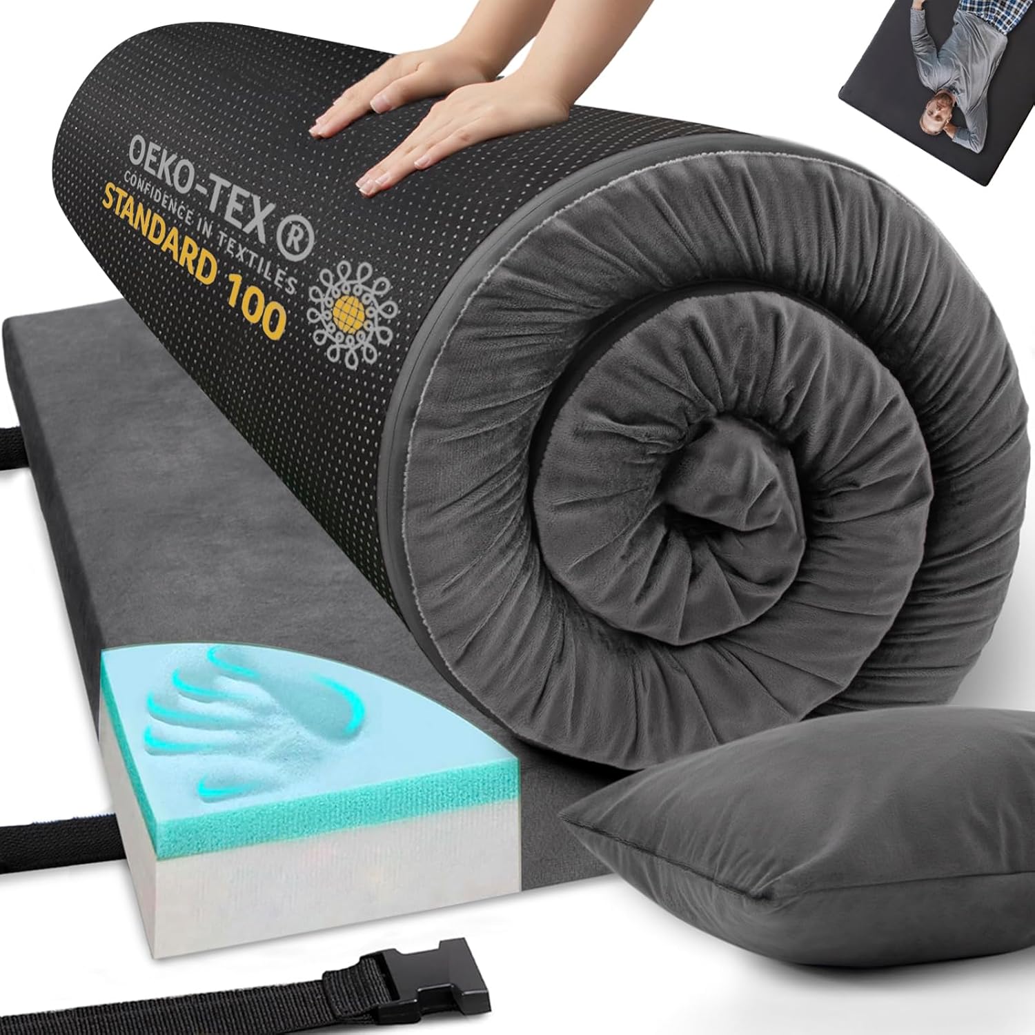 Memory Foam Camping Mattress for Ultimate Outdoor Comfort