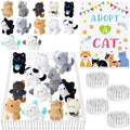Adopt a Pet Cat Party Favors Mini Kitten Set - 15pcs party kit