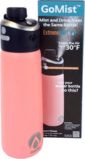 GoMist Misting & Drinking Bottle - Rechargeable Mist & Sip Water