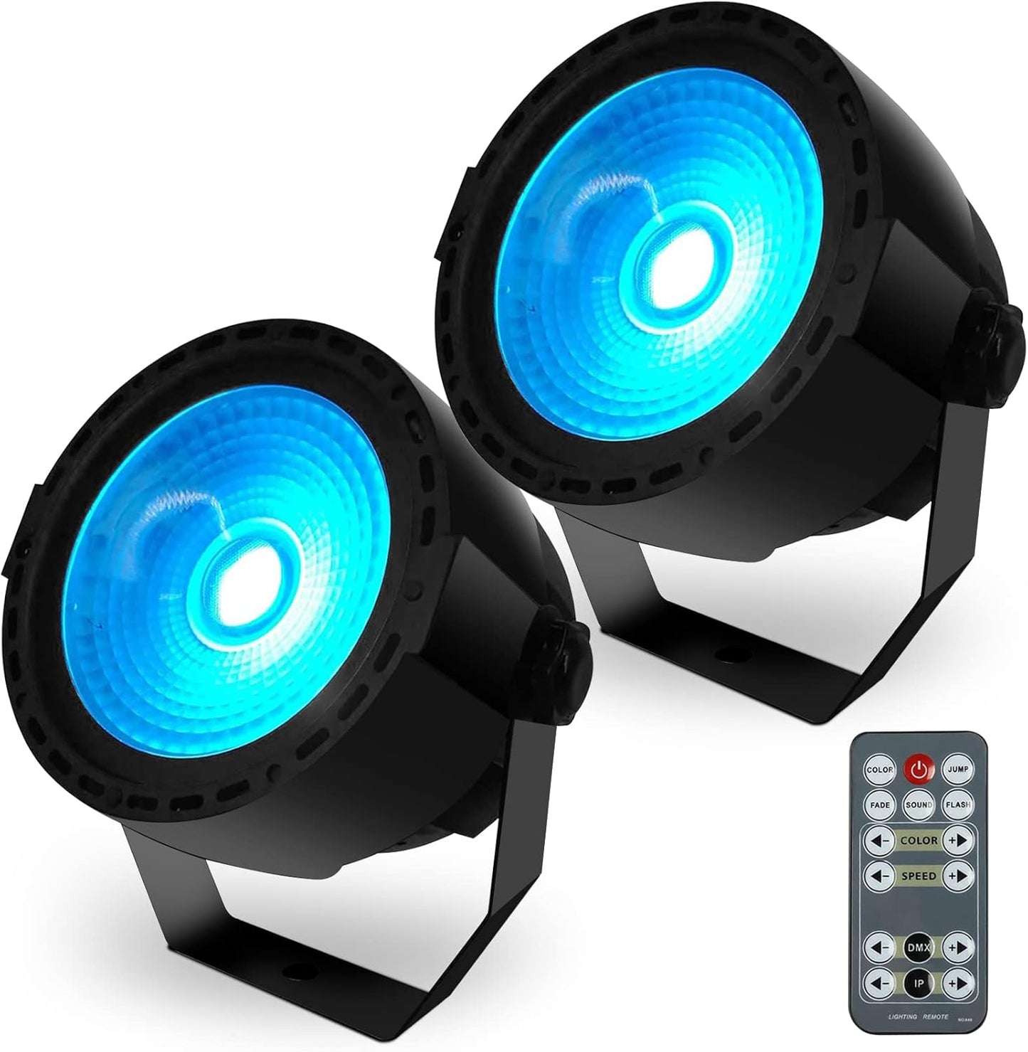 SHEHDS LED Par Stage Light 30W COB Wash Lights for Events