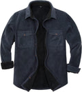 ThCreasa Mens Sherpa Fleece Lined Flannel Shirt Jacket Review