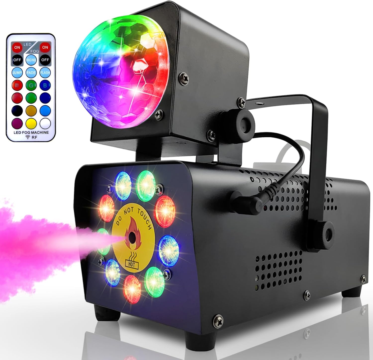 IMONE Fog Machine with Disco Light for Parties and Events
