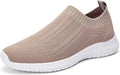 TIOSEBON Women's Walking Sock Shoes Elastic Knit (Style DFD5)
