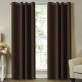 Thermal Insulated Blackout Grommet Curtains 52in x 84in - Energy