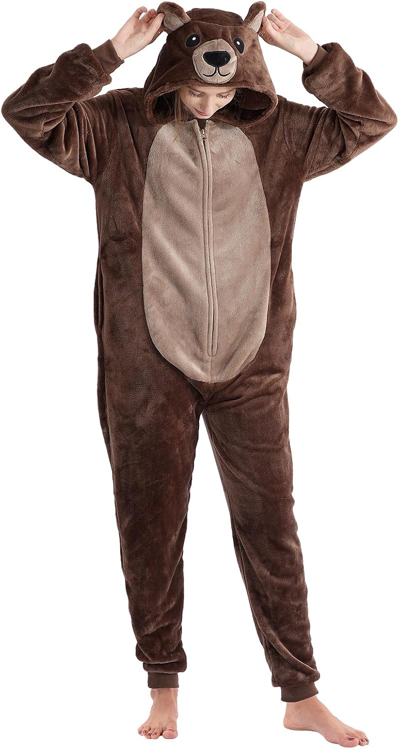 Unisex Adult Onesie Pajamas for Halloween and Christmas Fun