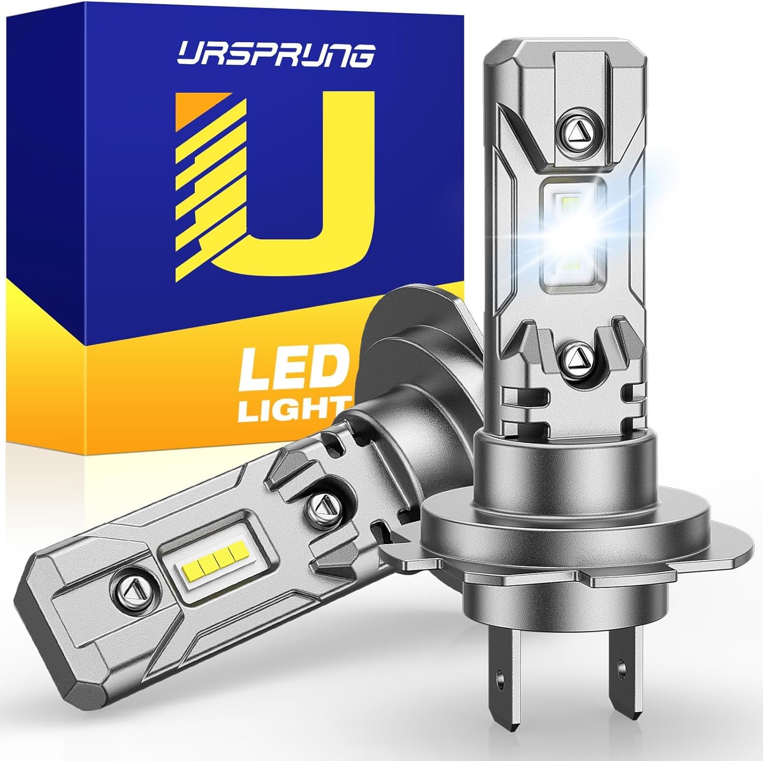 Ursprung H7 Led Light Bulbs - 50,000LM Super Bright Fog Lights