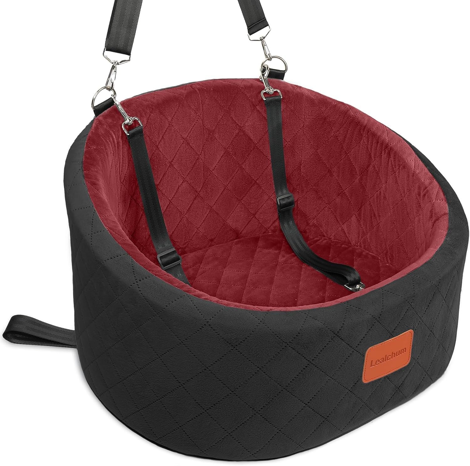 Dog Car Seat for Small Dogs with Ultra Soft Memory Foam