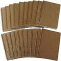YUREE Spiral Notebook A5 Softcover Square Grid - 20 Pack