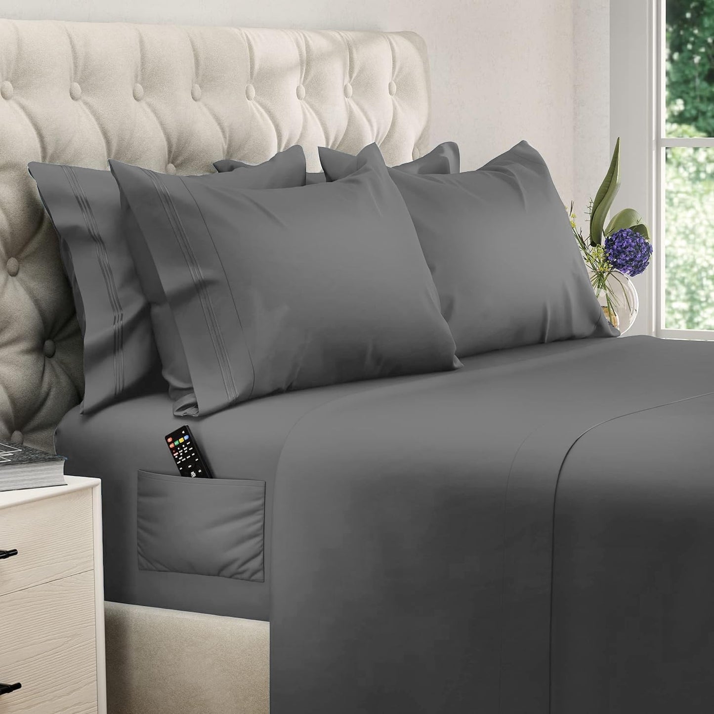 Dreamcare California King Sheet Sets for Ultimate Comfort