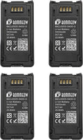 4 Pack Replacement Battery for Kenwood TK5230 NX-5200 NX-5400