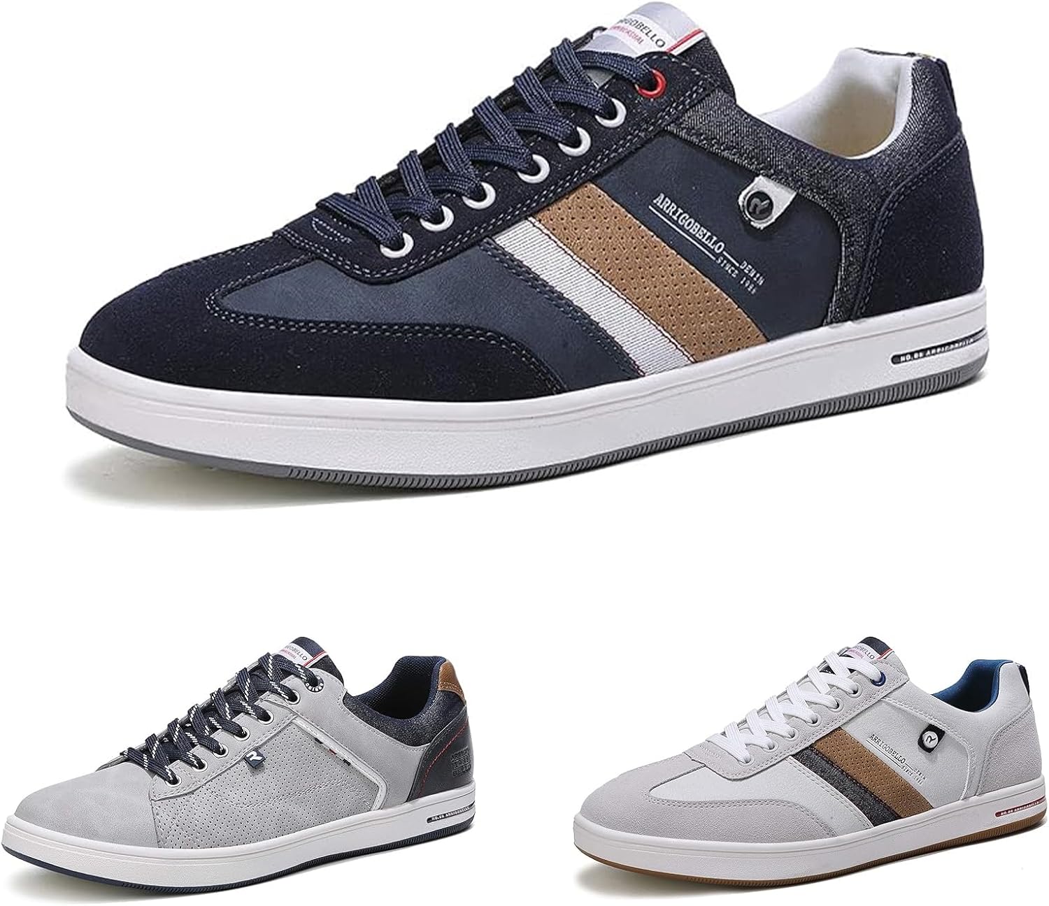 AX BOXING Mens Casual Shoes Fashion Sneakers for Comfort Walking
