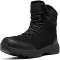Men's Waterproof Snow Boots - Fur Lined Ankle Winter Hiker