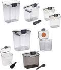 ProKeeper Multicolor 8-Piece Baker's Airtight Canister Set - Organized