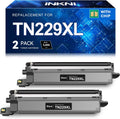 InkNI Compatible TN229XL Black Toner Cartridges 2-Pack - High Yield