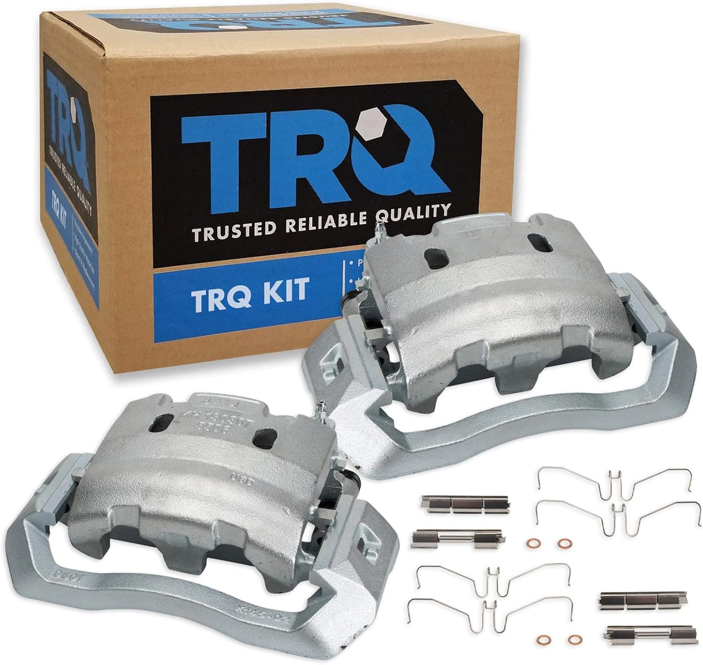 TRQ Brake Caliper Set for 2005-2016 Ford F-450 & F-550