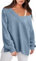 Oversized Long Sleeve Off the Shoulder Sweatshirt - Cozy Tunic