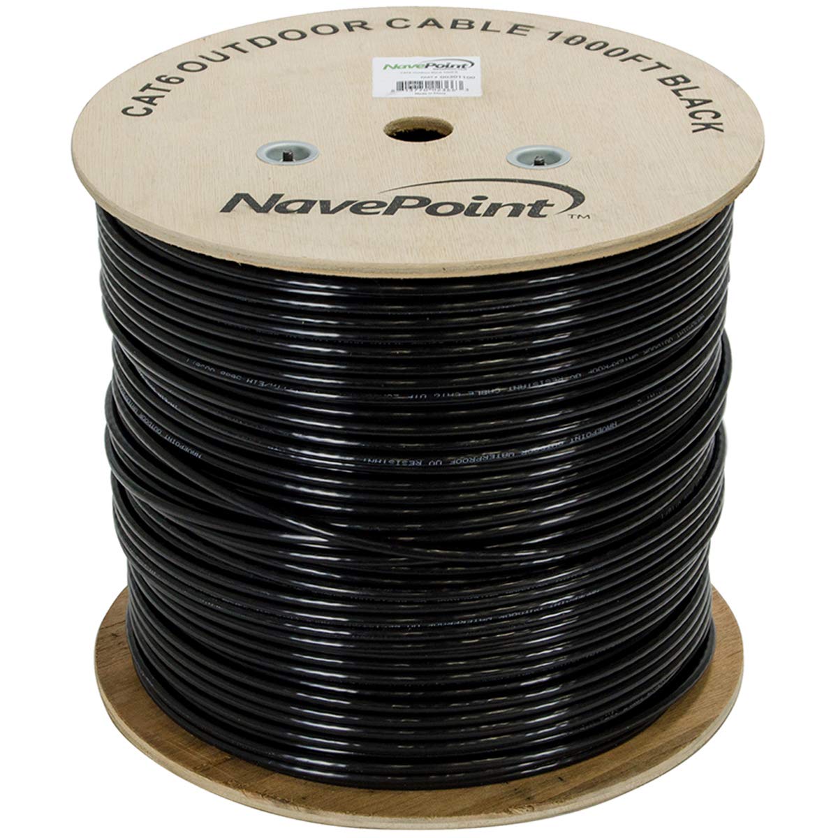 NavePoint CAT6 UTP Outdoor Direct Burial Ethernet Cable 1000 Ft