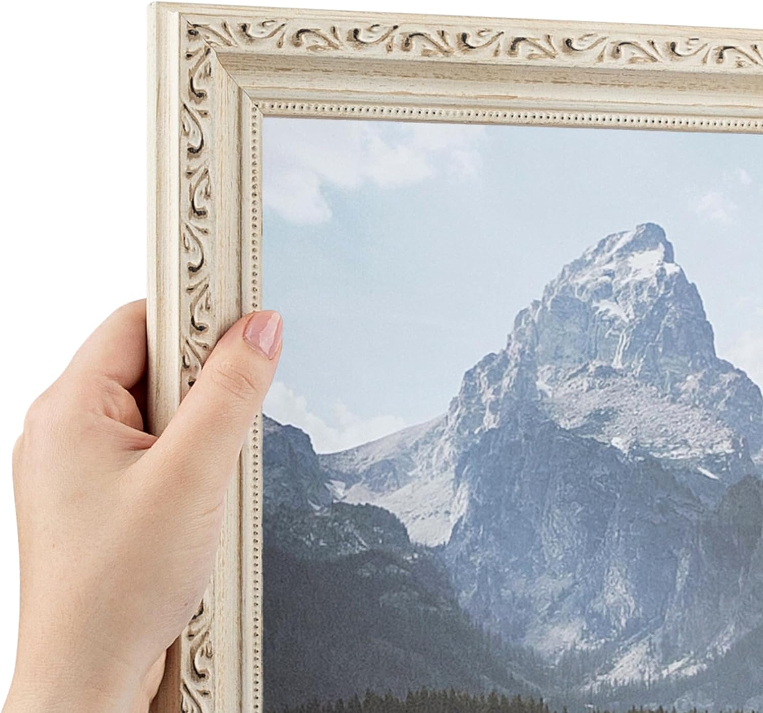 ArtToFrames 5x20 Inch White Picture Frame for Stunning Displays