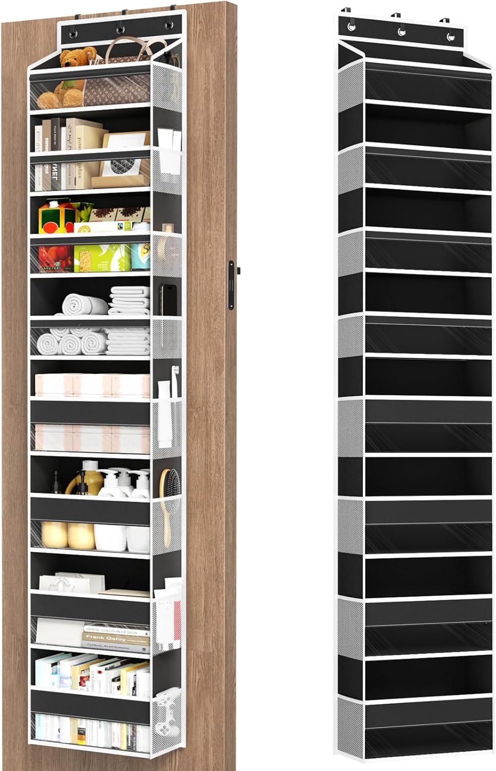 Over The Door Organizer with 8 Large Capacity Pockets for Storage