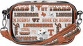 Clear Crossbody Bag with Team Stripe - 2L Game Day Bag