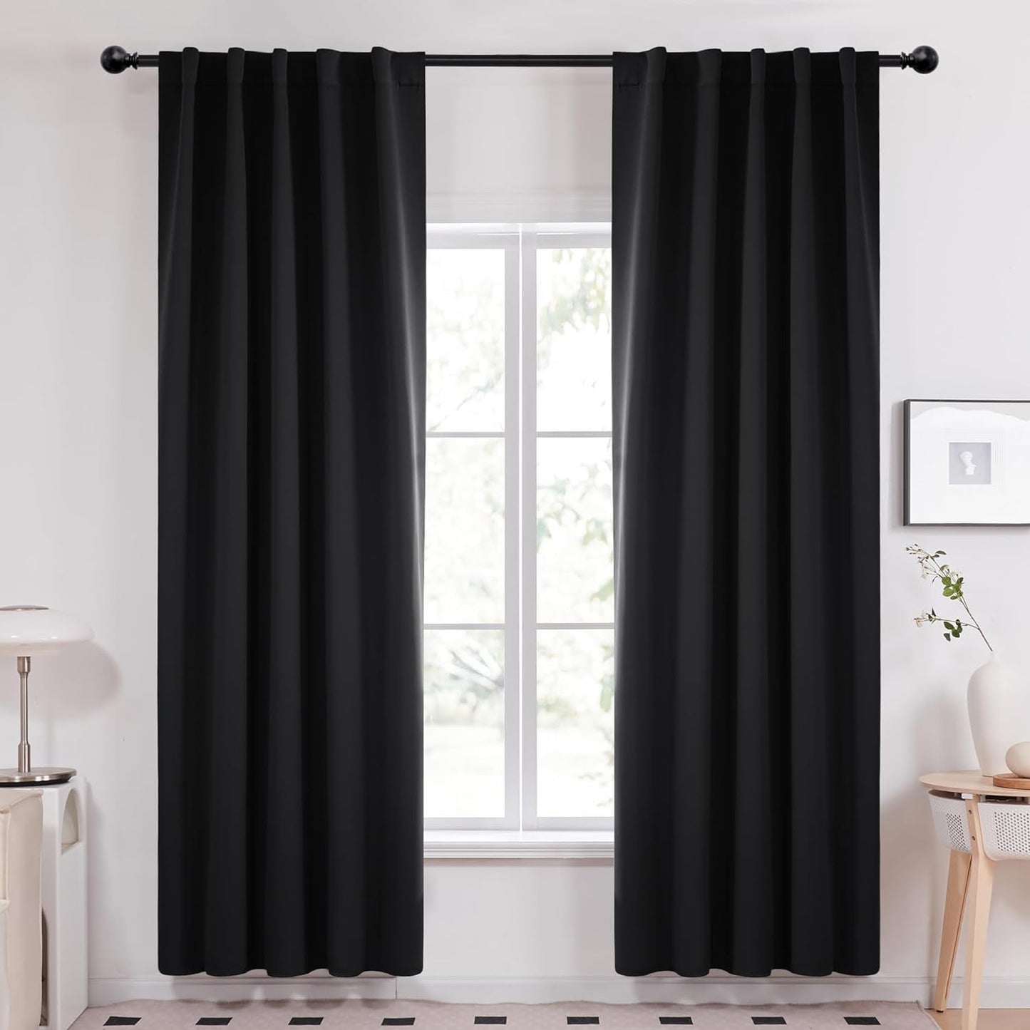 Deconovo Blackout Curtains: Noise Reducing Elegance