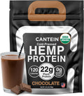 Organic Hemp Protein Powder Plant Based Vegan Chocolate - Smooth 22g