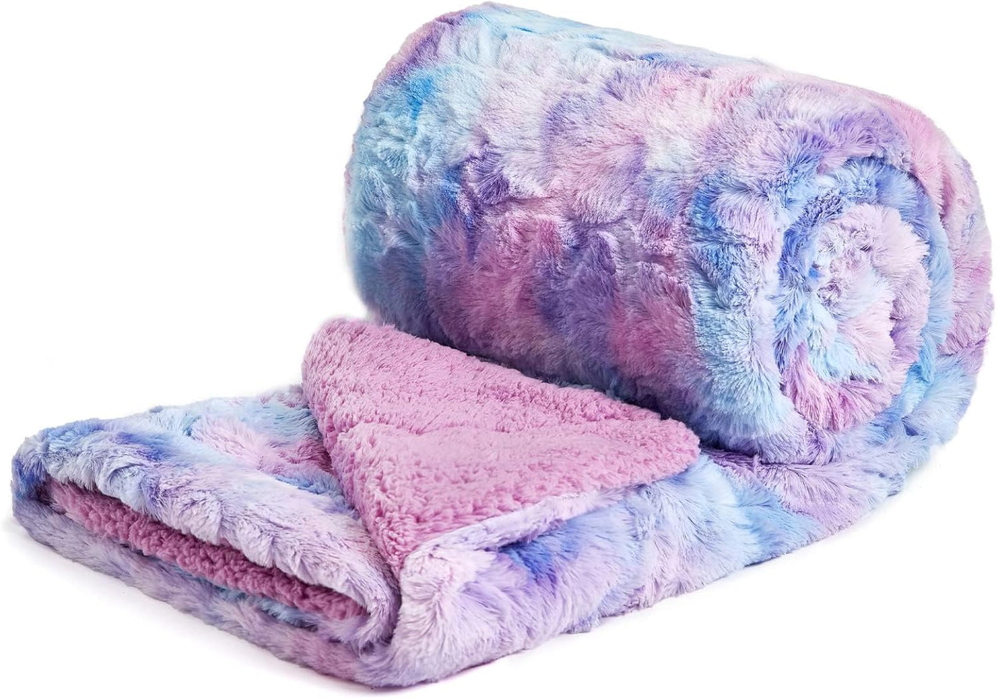 Super Soft Faux Fur Blanket Twin Size for Cozy Comfort