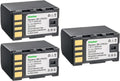 Kastar BN-VF823 Battery 3-Pack Replacement - High Capacity for JVC