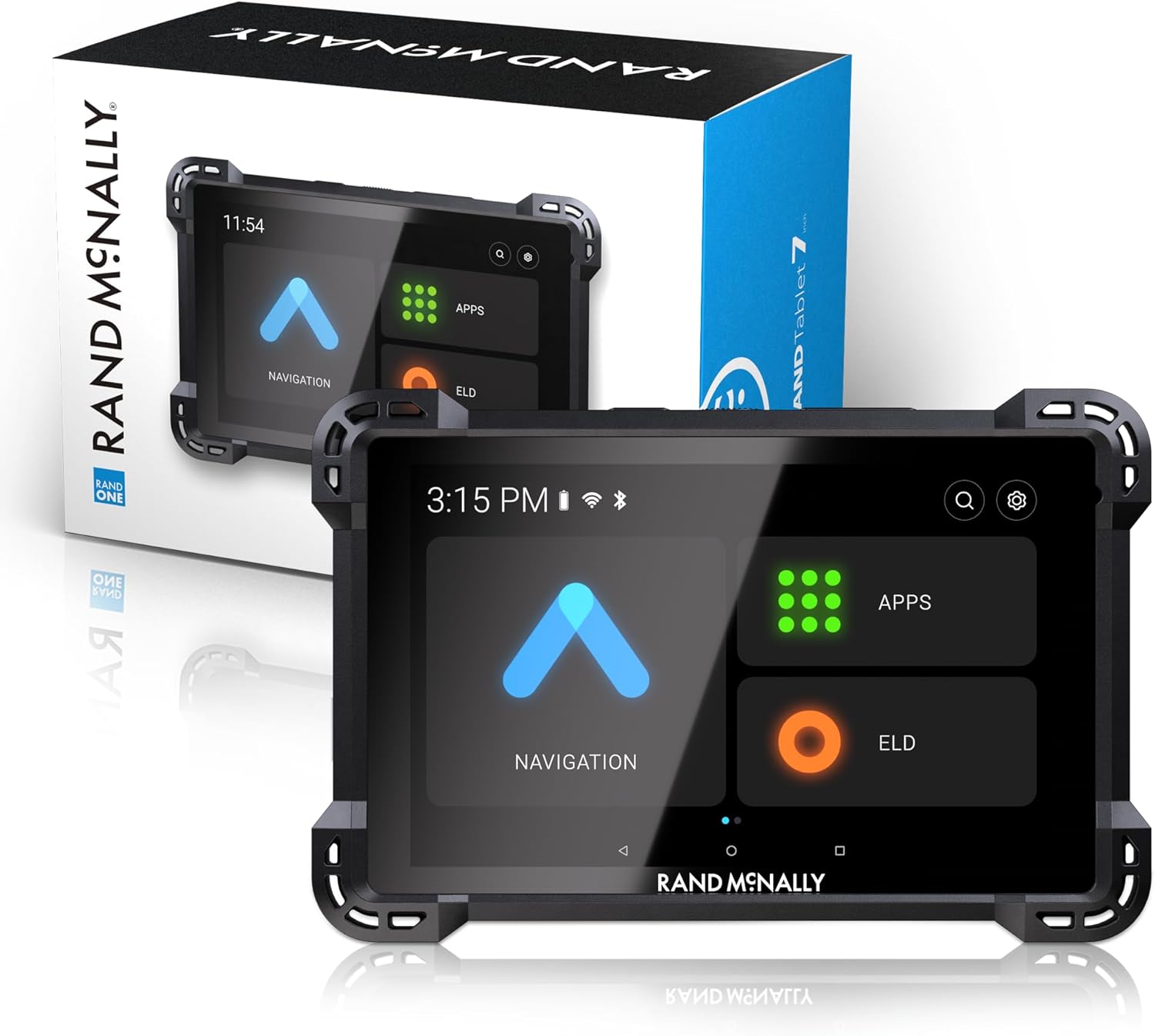Rand McNally RANDTAB7 7-inch GPS Truck Navigator with Custom Routes