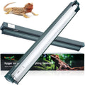 T8 Reptile Light Fixture Combo Kit 17W 21.6in - UVB for Desert