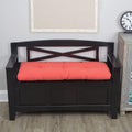 Gripper Omega Non-Slip Tufted Bench Cushion 27 in - Comfortable Seat