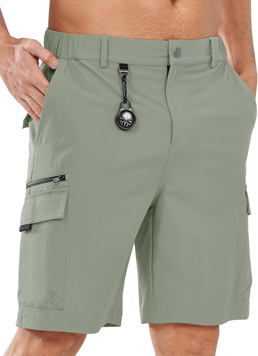 NORTHYARD Men's Cargo Hiking Shorts 9in Lightweight Tactical Gear