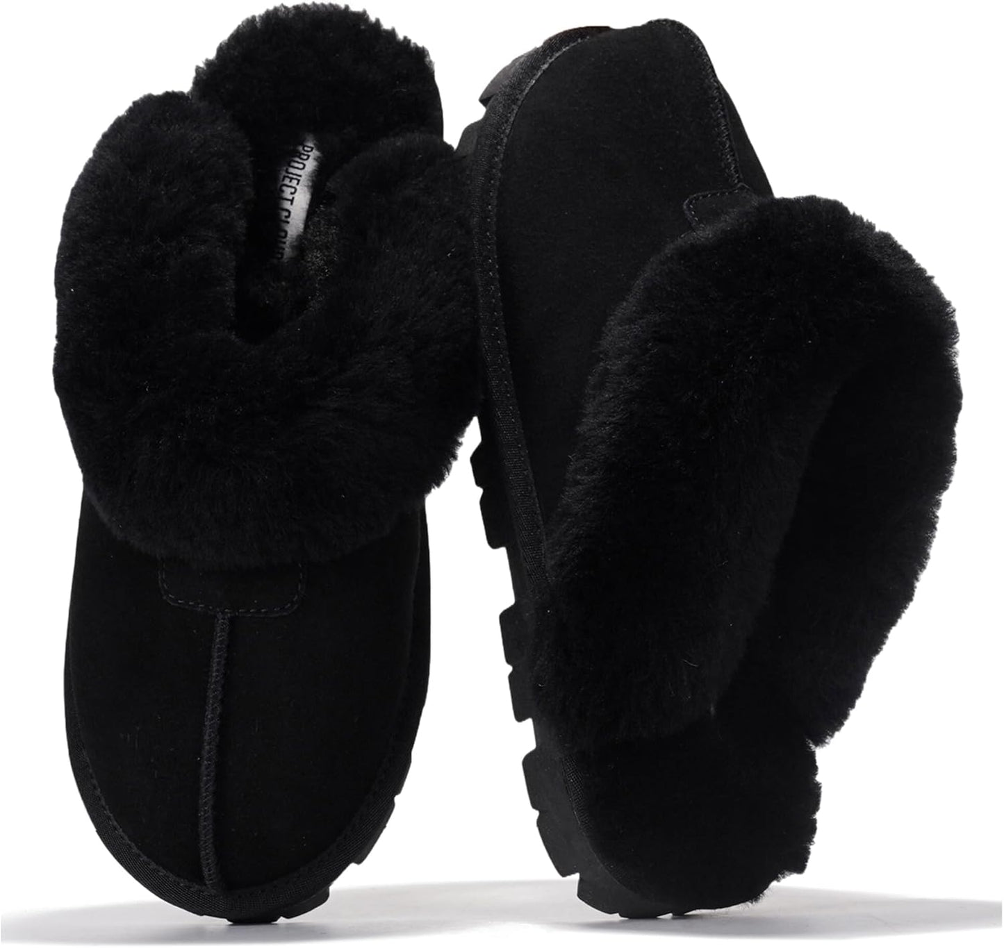 Project Cloud Hedy Women's Genuine Leather House Slippers