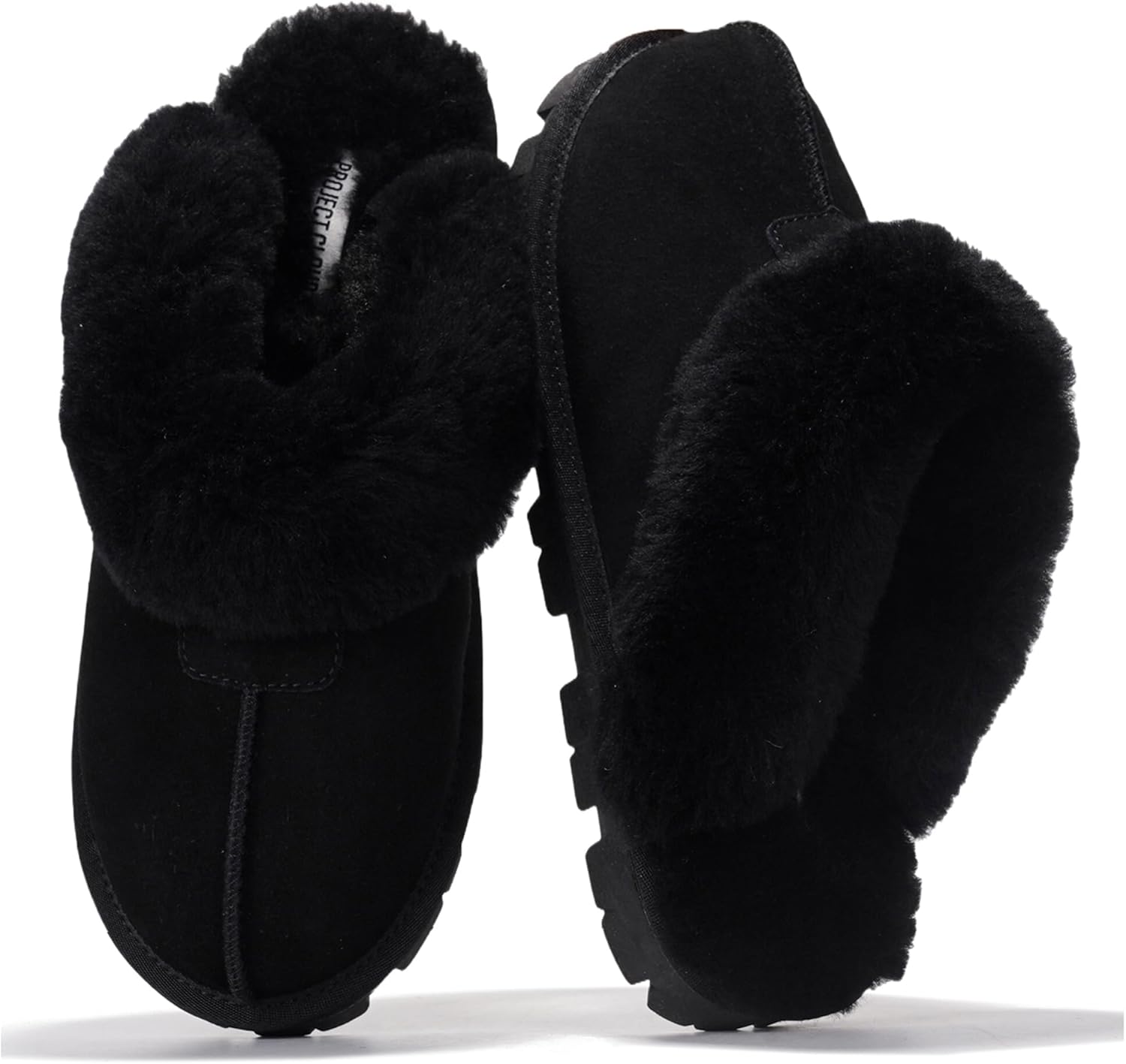Project Cloud Hedy Women's Genuine Leather House Slippers