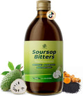 Soursop Bitters Liquid with Black Seed Moringa & Turmeric - Digestive