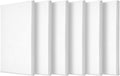 6 PCS Acoustic Panels 24x12 in Soundproof Wall Panels - White NRC 0.95