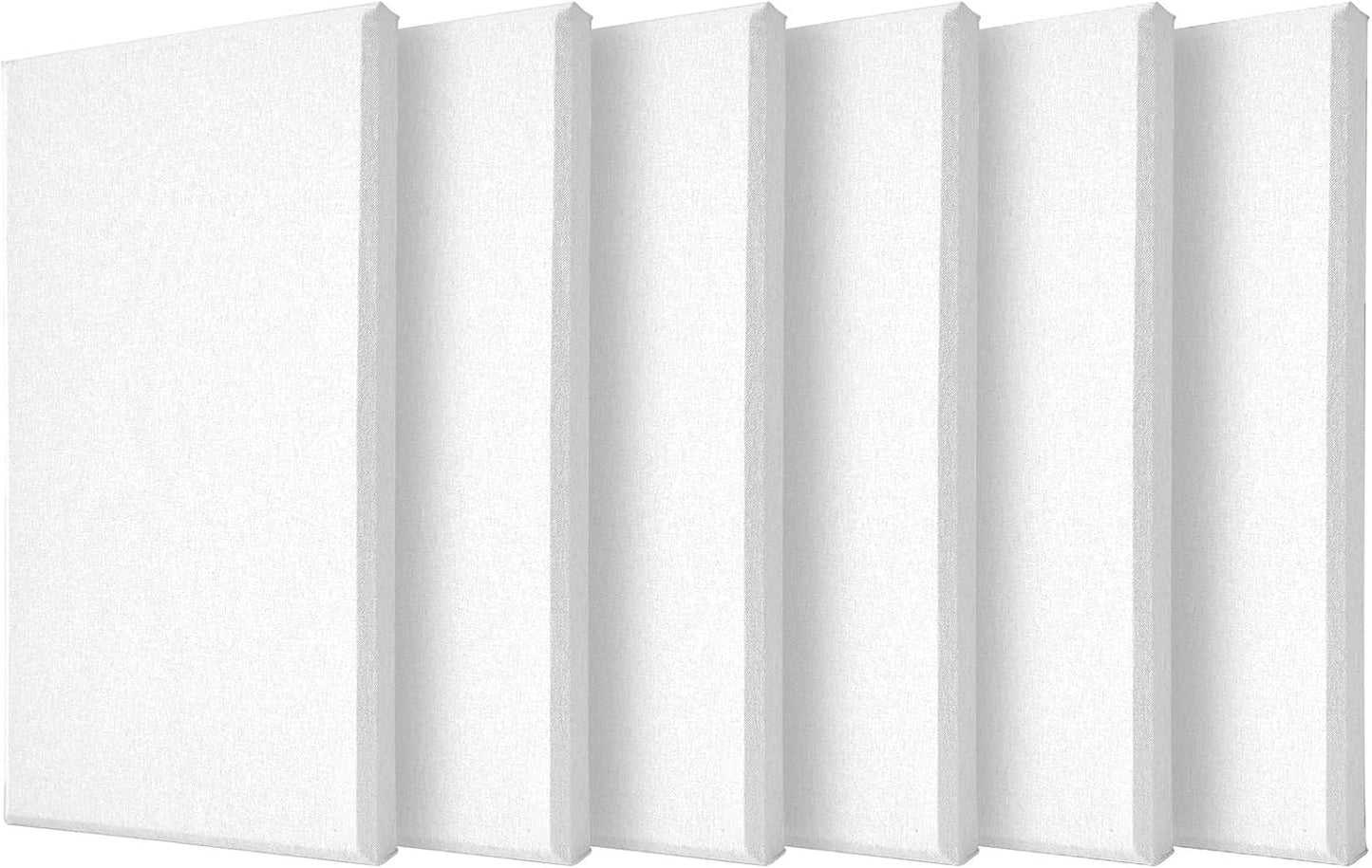 6 PCS Acoustic Panels for Sound Absorption and Noise Control