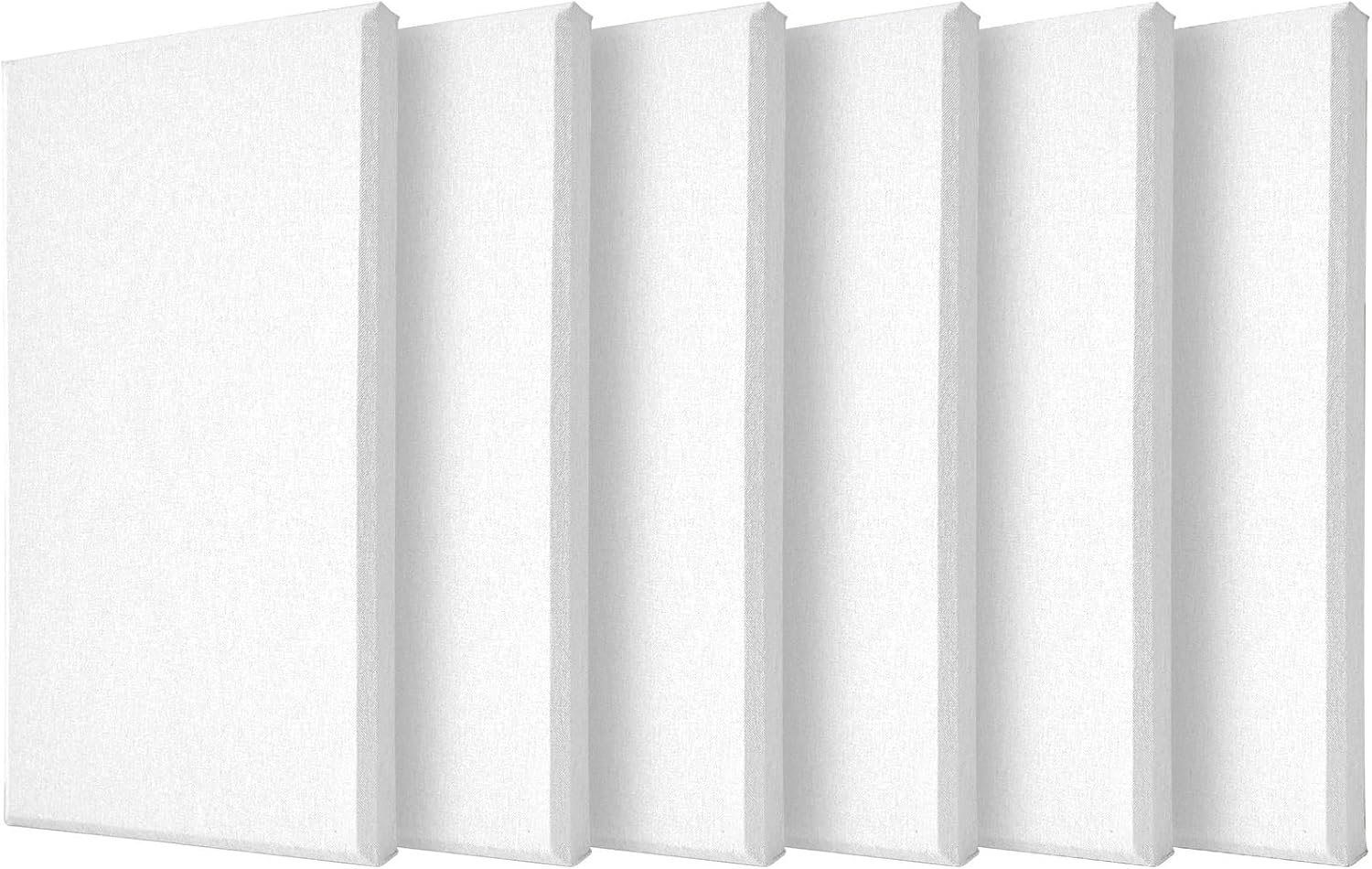 6 PCS Acoustic Panels for Sound Absorption and Noise Control