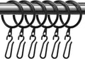Enhance Your Curtain Game with Metal Rings & Hooks Set