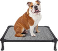 Chew Proof Elevated Dog Bed Cot - Cooling Raised Pet Cot