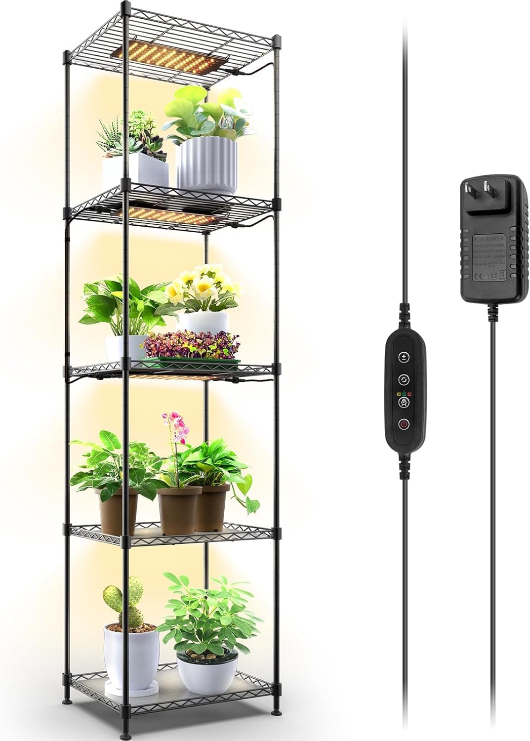 Barrina CX83 Plant Shelf with Grow Light for Indoor Plants