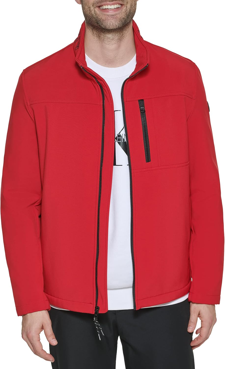 Calvin Klein Water Resistant Windbreaker Jackets for Men