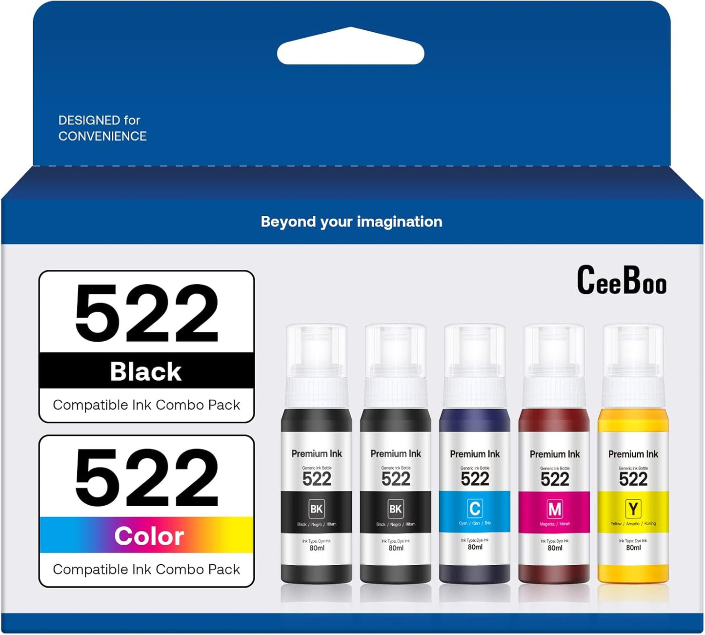 High Capacity Ink Refill for Epson Printers by CEEBOO