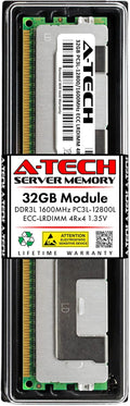 A-Tech 32GB DDR3L 1600MHz LRDIMM Replacement for Dell A7303659