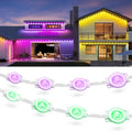 Fussion 200ft Permanent Outdoor Lights - Smart RGB Eaves Lighting